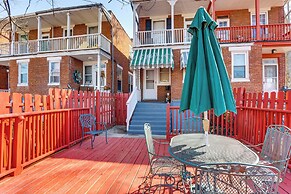 2 Mi to Dtwn: Harrisburg Escape w/ Furnished Deck!