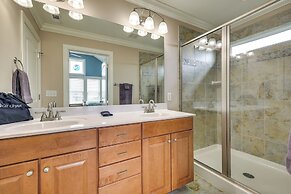 Walk to Beach: Oak Island Retreat w/ 210-yard Dock