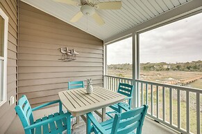 Walk to Beach: Oak Island Retreat w/ 210-yard Dock