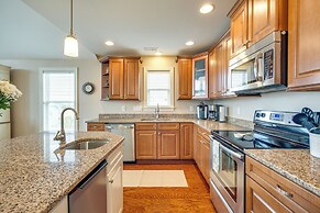 Walk to Beach: Oak Island Retreat w/ 210-yard Dock