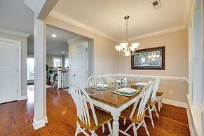 Walk to Beach: Oak Island Retreat w/ 210-yard Dock