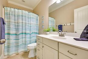 Walk to Beach: Oak Island Retreat w/ 210-yard Dock