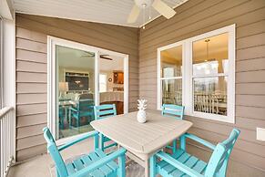 Walk to Beach: Oak Island Retreat w/ 210-yard Dock