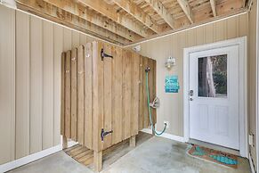 Walk to Beach: Oak Island Retreat w/ 210-yard Dock