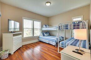 Walk to Beach: Oak Island Retreat w/ 210-yard Dock