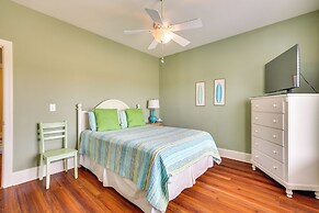 Walk to Beach: Oak Island Retreat w/ 210-yard Dock