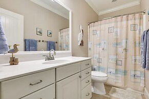 Steps to Beach: Gem w/ Views & Dock in Oak Island