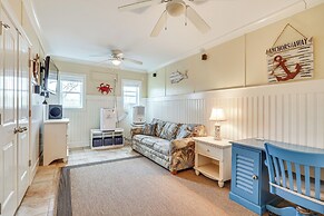 Steps to Beach: Gem w/ Views & Dock in Oak Island