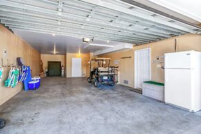 Steps to Beach: Gem w/ Views & Dock in Oak Island