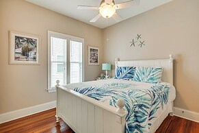 Steps to Beach: Gem w/ Views & Dock in Oak Island