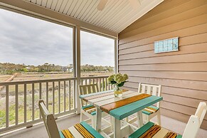Steps to Beach: Gem w/ Views & Dock in Oak Island