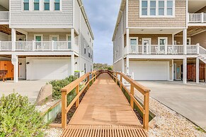 Steps to Beach: Gem w/ Views & Dock in Oak Island