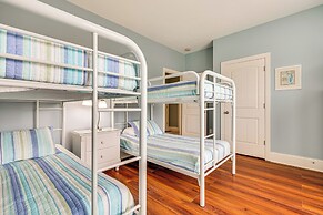 Steps to Beach: Gem w/ Views & Dock in Oak Island