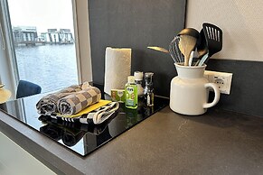 Houseboat in Sneek With Lake Views