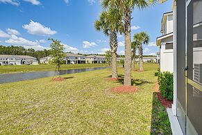 7 Mi to European Village: Pond-front Townhome!