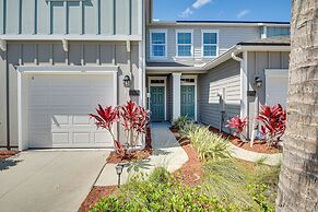 7 Mi to European Village: Pond-front Townhome!