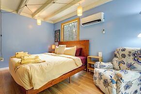 Deck, Mountain Views: Colorful Retreat in Vernon!