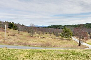 Deck, Mountain Views: Colorful Retreat in Vernon!