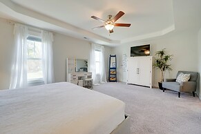 Patio & Grill: Modern Family Home in Hampstead