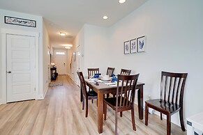 Patio & Grill: Modern Family Home in Hampstead