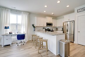 Patio & Grill: Modern Family Home in Hampstead