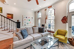 Steps to Historic Riverfront: Chic Dtwn Condo!