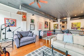 Steps to Historic Riverfront: Chic Dtwn Condo!