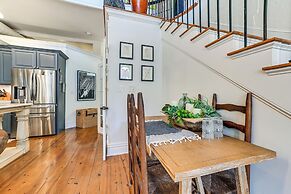 Steps to Historic Riverfront: Chic Dtwn Condo!