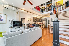 Steps to Historic Riverfront: Chic Dtwn Condo!