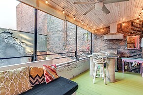 Steps to Historic Riverfront: Chic Dtwn Condo!