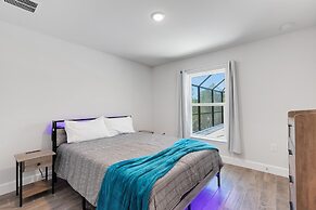 Poolside Sunset in South Gulf Cove 4 Bedroom Home