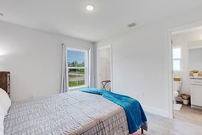 Poolside Sunset in South Gulf Cove 4 Bedroom Home