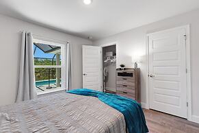 Poolside Sunset in South Gulf Cove 4 Bedroom Home