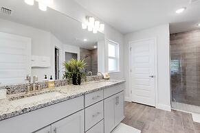 Poolside Sunset in South Gulf Cove 4 Bedroom Home