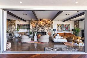 Stylish Hillside Retreat with Pool & Views