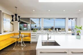 Stylish Hillside Retreat with Pool & Views