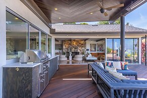 Stylish Hillside Retreat with Pool & Views