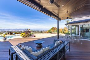 Stylish Hillside Retreat with Pool & Views