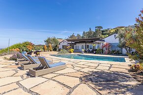 Stylish Hillside Retreat with Pool & Views