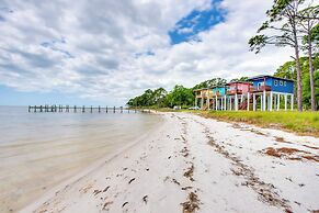 Beachfront Retreat w/ Dock in Lanark Village!