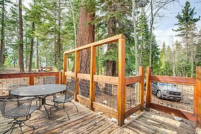 4 Mi to Lake Tahoe: Cozy Cabin w/ Deck!