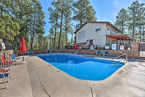 Walk to Dtwn Ruidoso: Mtn-view Condo w/ Pool!