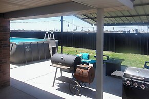 Pool + Fire Pit: Family Home in Odessa