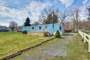 Steps to Lake Ontario: Remote Escape w/ Deck & BBQ