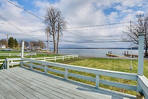 Steps to Lake Ontario: Remote Escape w/ Deck & BBQ