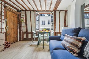 Stylish 1BR - Walkable to Opera & Louvre