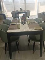 The luxury apartments