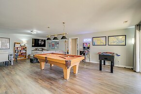 Fish, Boat & Hike: Lakefront Home w/ Game Room!