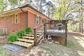 136 Private Acres: Lakefront Aiken County Home!