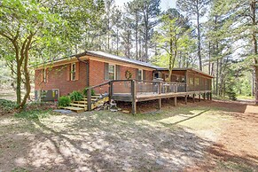136 Private Acres: Lakefront Aiken County Home!